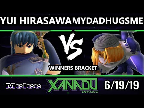 S@X 307 SSBM - Yui Hirasawa (Marth) Vs. Mydadhugsme (Sheik) Smash Melee Winners Round 1