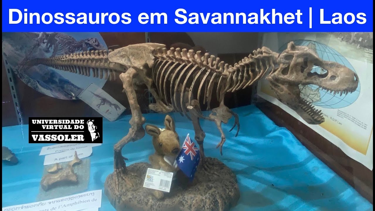 Viagens de Vassoler #260: Dinossauros em Savannakhet! | Laos