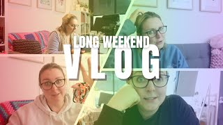 long weekend vlog . health, books & hobbies... oh, my!