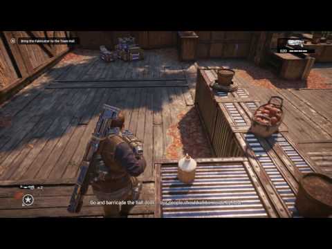 Gears of War 4 - Act 1-3 A Few Snags: Bring Fabricator To Outsider Town Hall Reyna Gives Orders