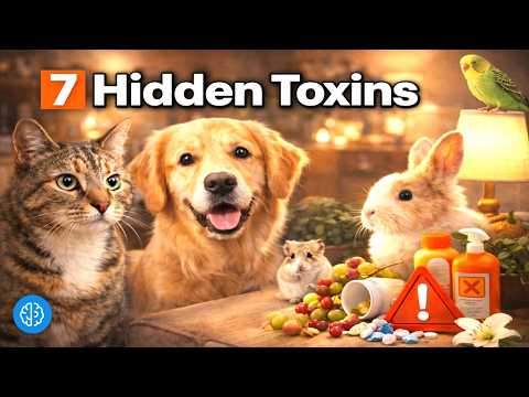 7 Surprising Things Toxic to All Pets!