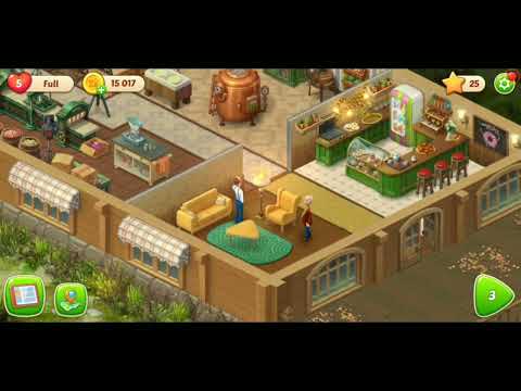 homescapes all quest part 31 (cafe renovation)