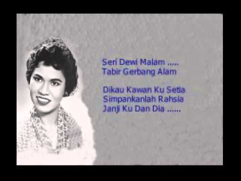 Seri Dewi Malam ... Normadiah (Lirik).