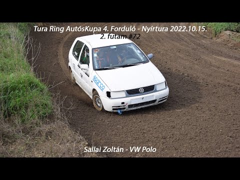 Sallai Zoltán - VW Polo Tura Ring AutósKupa 4. Forduló - Nyírtura 2022.10.15. 2.futam #72