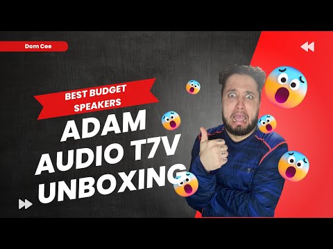 Best Budget Speakers Adam Audio T7V Unboxing 2023