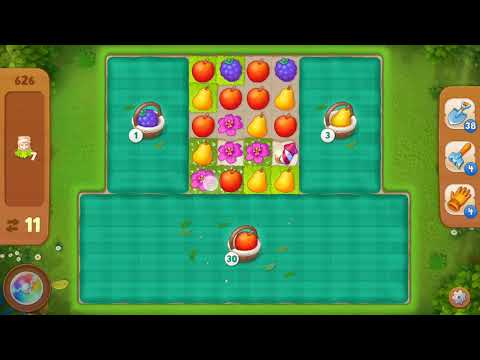 Gardenscapes Level 626 NO BOOSTERS