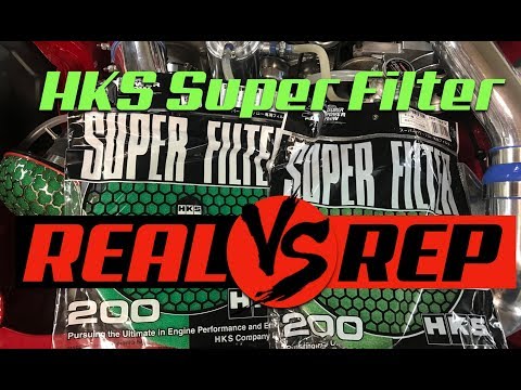 Real vs. Replica: HKS SMF Super Filters