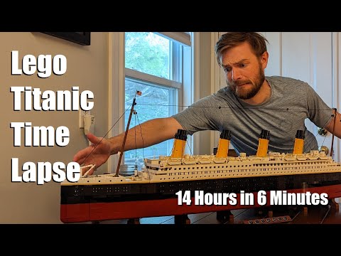 Building the Massive Lego Titanic | Time Lapse (No VO)