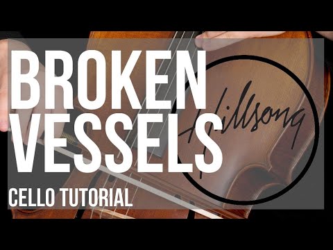 How to play Broken Vessels (Amazing Grace) by Hillsong Worship on Cello (Tutorial)