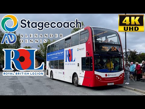 [Stagecoach Lake District: 554 Keswick to Carlisle via Wigton] Royal British Legion ADL Enviro400