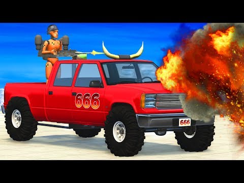 EPIC Car Hunt (Hunting Cars Crashes) BeamNG.Drive | CrashTherapy