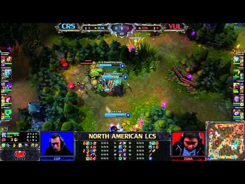 CRS vs VUL - LCS 2013 NA Spring W8D2 (English)