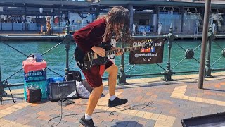 AC/DC - Emission Control by Angus Young Street Performer! | No Bull