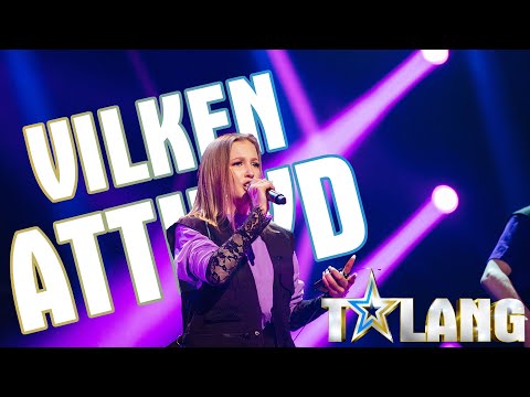 Rap, dans och sång bildar en grym show när Agnes Frisk tar publiken med storm - Talang (TV4)