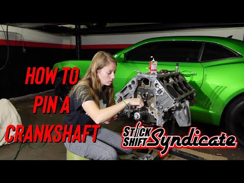 HOW TO pin a crankshaft
