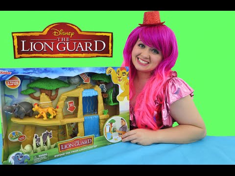 The Lion Guard Defend The Pride Lands Play Set | TOY REVIEW | KiMMi THE CLOWN Video