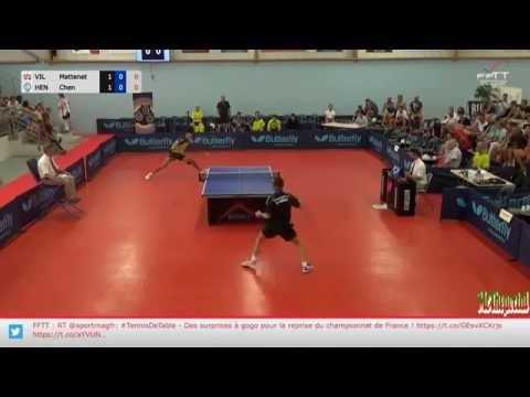 Table Tennis French League 2016/17 - Stephane Ouaiche Vs Quentin Robinot -