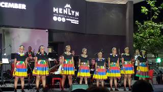 Ed Sheeran Shape of You in Zulu The Ndlovu Youth Choir #ChristmasatMenlyn #MenlynSky #CarolsintheSky