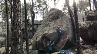 Video thumbnail de Quimera, 8b (sit). Albarracín
