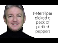 Tongue Twister PETER PIPER Trabalenguas Divertido En Inglés LEARN ENGLISH APRENDE INGLÉS
