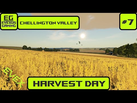 Chellington Valley Multiplayer With Evex -Farming Simulator 19 Timelapse -  Harvest Day Ep 7