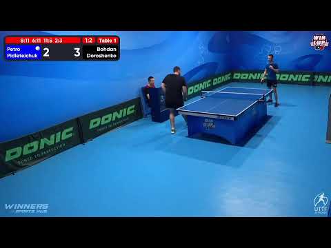 08:30 Petro Pidleteichuk 1-3 Bohdan Doroshenko West 1 WIN CUP 14.11.2022 | TABLE TENNIS WINCUP
