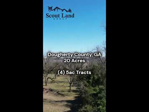 Dougherty County GA Land | 20 Acres, City Road Frontage, R-2 Zoning - Reel