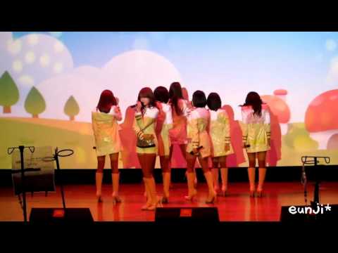 [Cam HD] 110503 T-ara - I Go Crazy Because of You @ Severance Hospital Children's day [12]