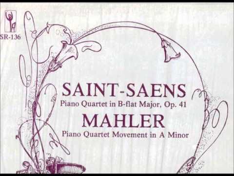 Mahler: Piano Quartet Movement in A  Minor 