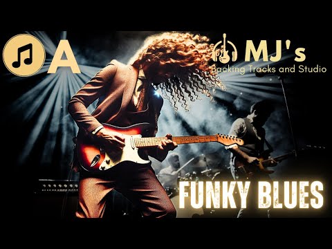 Fat Funky Blues in A | 80 bpm | Backing Track