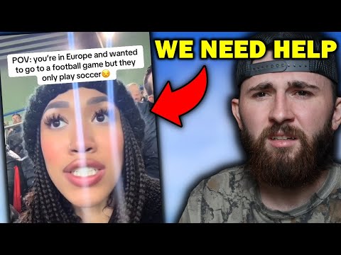 When Clueless Americans Watch European Sports... *are we dumb?* 