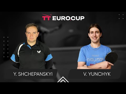 12:50 Yurii Shchepanskyi - Valentyn Yunchyk 23.08.2024 TT Euro.Cup Ukraine Elite. TABLE 3