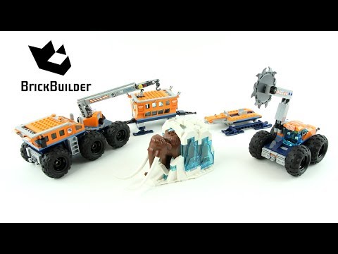 Vidéo LEGO City 60195 : La base arctique d'exploration mobile