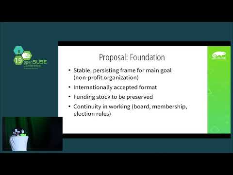 openSUSE Conference 2019 - Annual Discussion with openSUSE Board