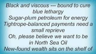 Jethro Tull - North Sea Oil Lyrics