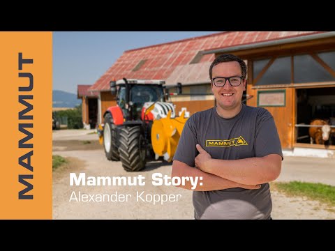 MAMMUT Story - Alex Kopper I silage spreader SILO FOX & silage roller  SILO KOMPAKT