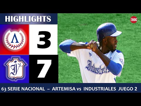🔴 63 Serie Nacional | Highlights: Artemisa vs. Industriales Juego 2  (2/5/24)