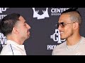 JOSE BENAVIDEZ JR FLASHES EVIL SMILE AT DANNY GARCIA IN FIRST FACE OFF - INTENSE HEAD TO HEAD