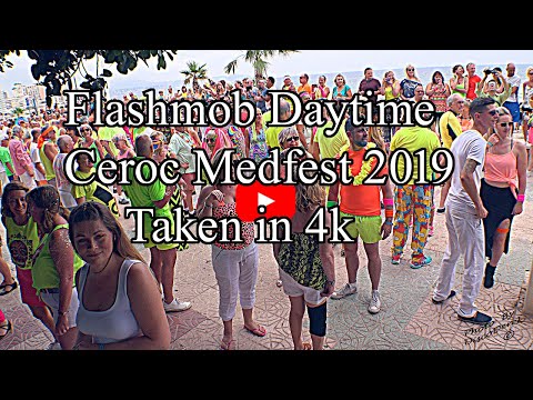 Ceroc Medfest 2019 Part 3 of 7 Flashmob Daytime, Taken in 4K