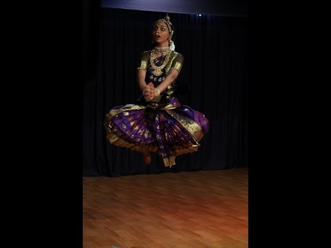 Harinie Jeevitha Solo - Natyarangam - Part 1 - Sridevi Nrithyalaya - Bharathanatyam Dance
