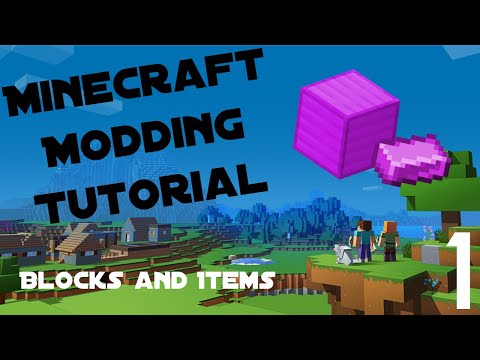 Create Minecraft Mods WITHOUT CODING!! - EP1 - Blocks and Items | MCreator Tutorial