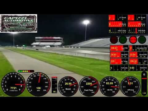Jon Capizzi - 131Testing -  Grandstand View - 1/4 Mile SBE Record with Data