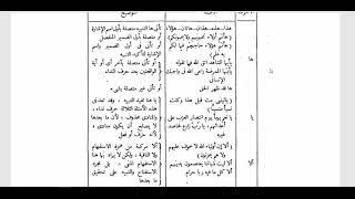 النحو الوظيفي (88) أحرف التنبيه image