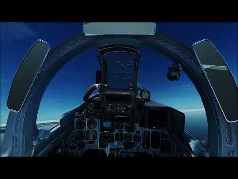 The last Day of Major George Preddy SU-33 vs F-22a  ( full mission Landing )