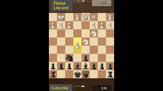 1177 ELO vs 1182 ELO ! White resigned (546) #chess #shortsvideo