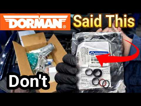 The Truth About this Dorman Aluminum Oil Cooler and the seals used.
