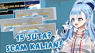 Re: [Vtub] kobo寶寶 收到150億印尼盾的donation