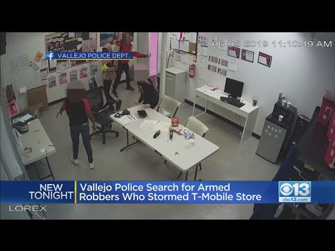 Armed Robbery At Vallejo Phone Store
