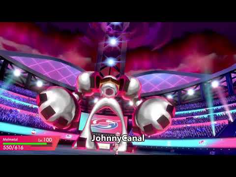 Melmetal Gigantamaxing G-Max Form - Pokemon Sword and Shield