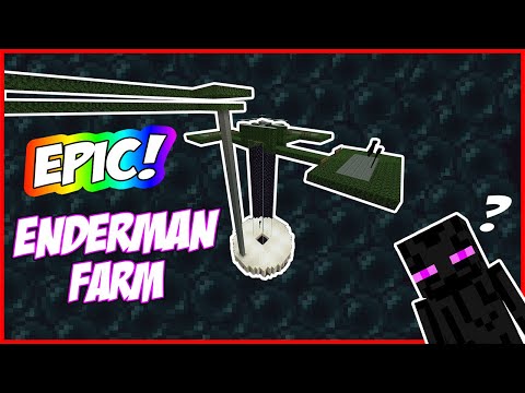 Epic Enderman XP Farm! | Minecraft 1.16.4 Tutorial!